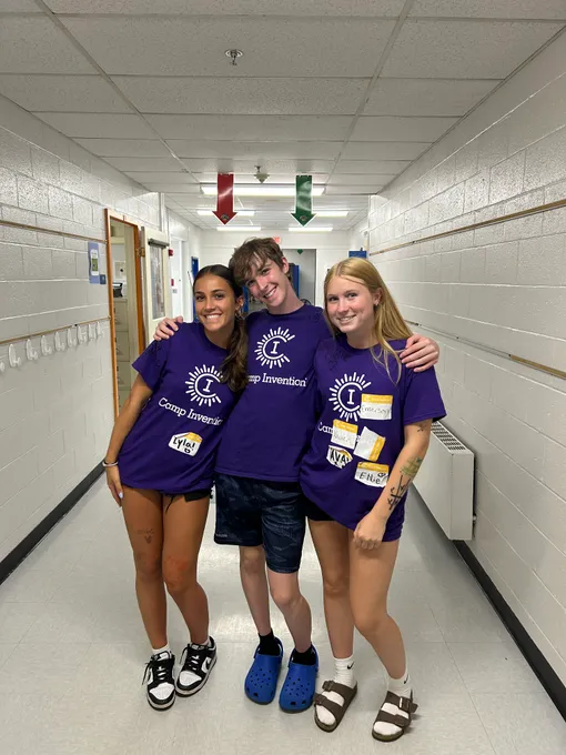 Volunteering at Camp Invention